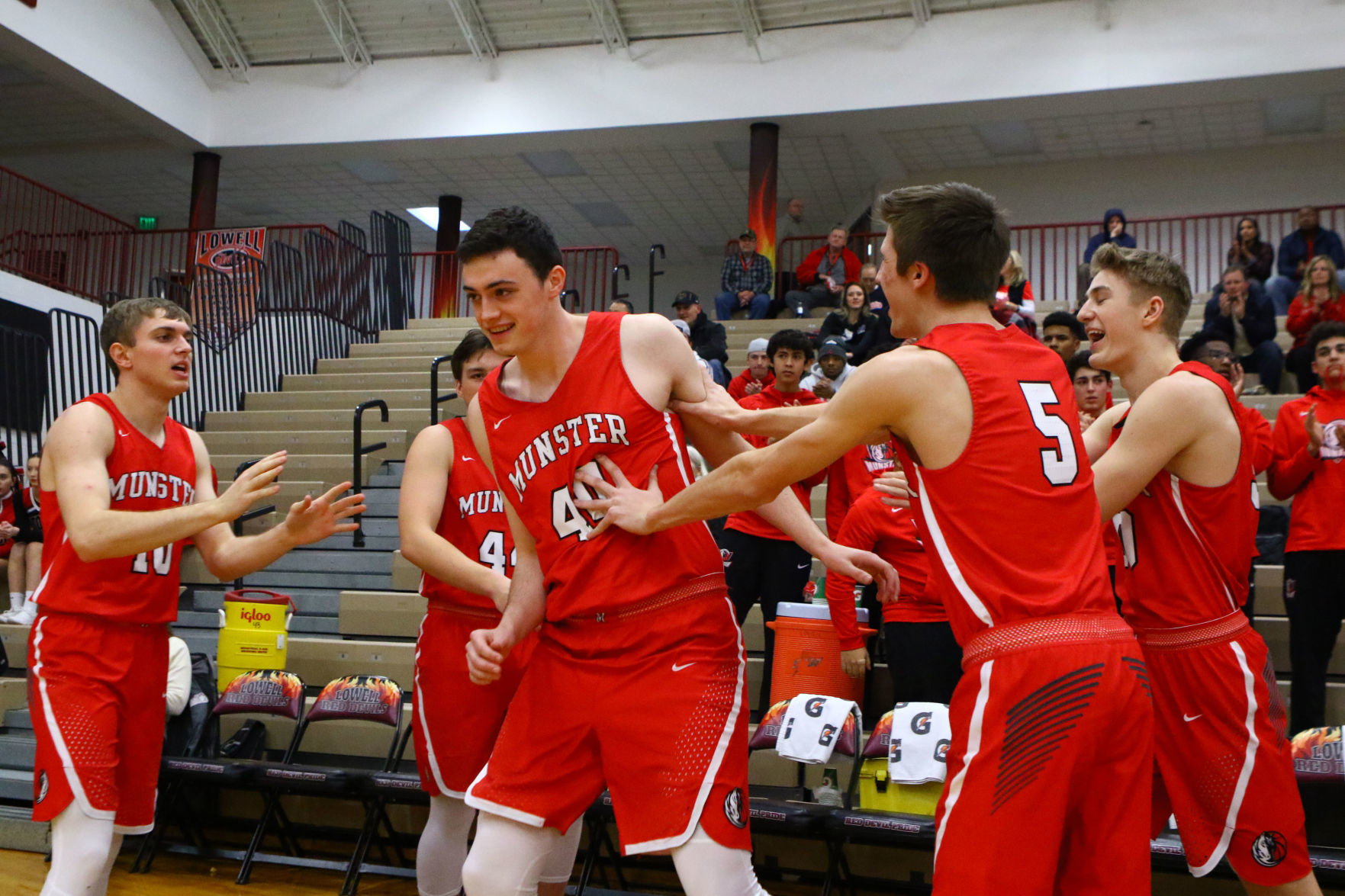 Gallery: Munster at Lowell boys basketball